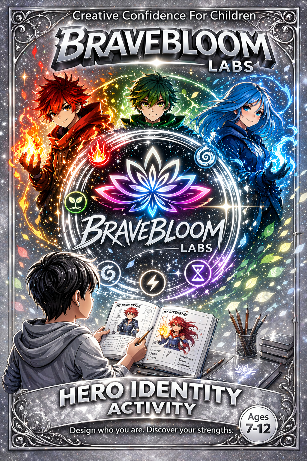 Hero Identity Activity Book