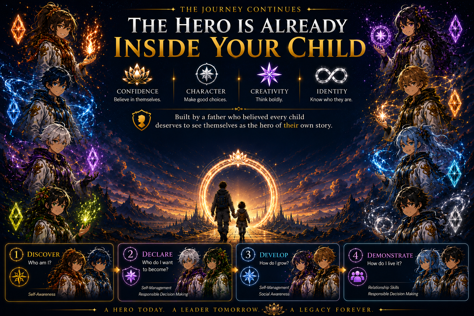The Hero is Already Inside Your Child — BraveBloom Labs.